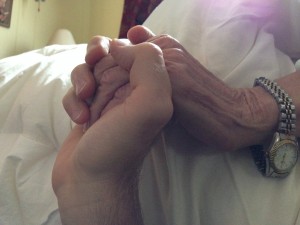 Mom loves hands